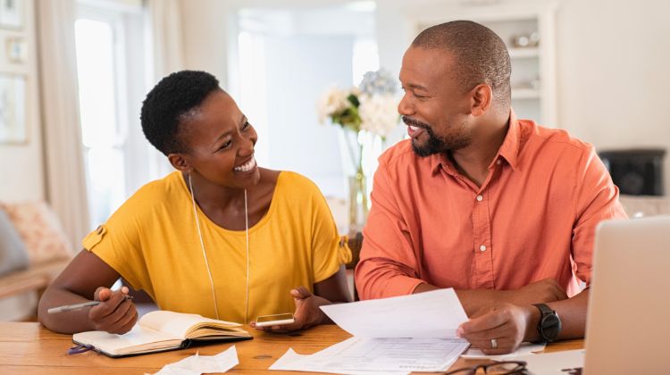 couple discussing va rating increases